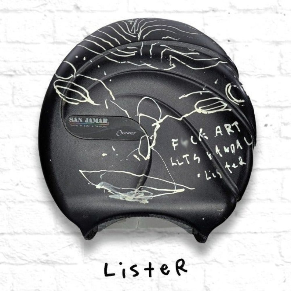 ANTHONY LISTER Original Graffiti Street Art Sketch 'Brisbane's Banksy' Art Basel